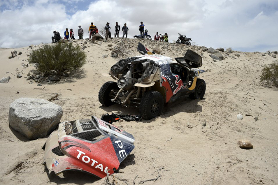 Carlos Sainz (ESP) / Lucas Cruz (ESP), PEUGEOT 2008 DKR - Rally Dakar 2016