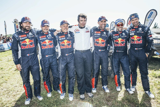 Team PEUGEOT TOTAL na Rally Dakar 2016
