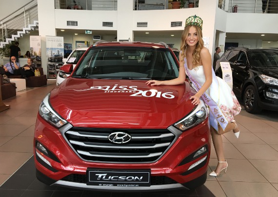 Miss Slovensko 2016 a jej nov Hyundai Tucson